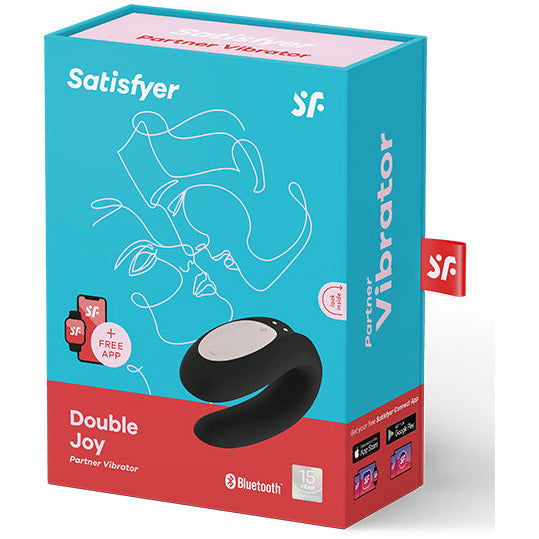 Satisfyer double joy (+app) zwart | So Loving | Alkmaar