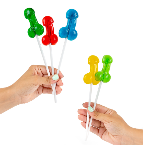 Piemel lolly's met alcohol