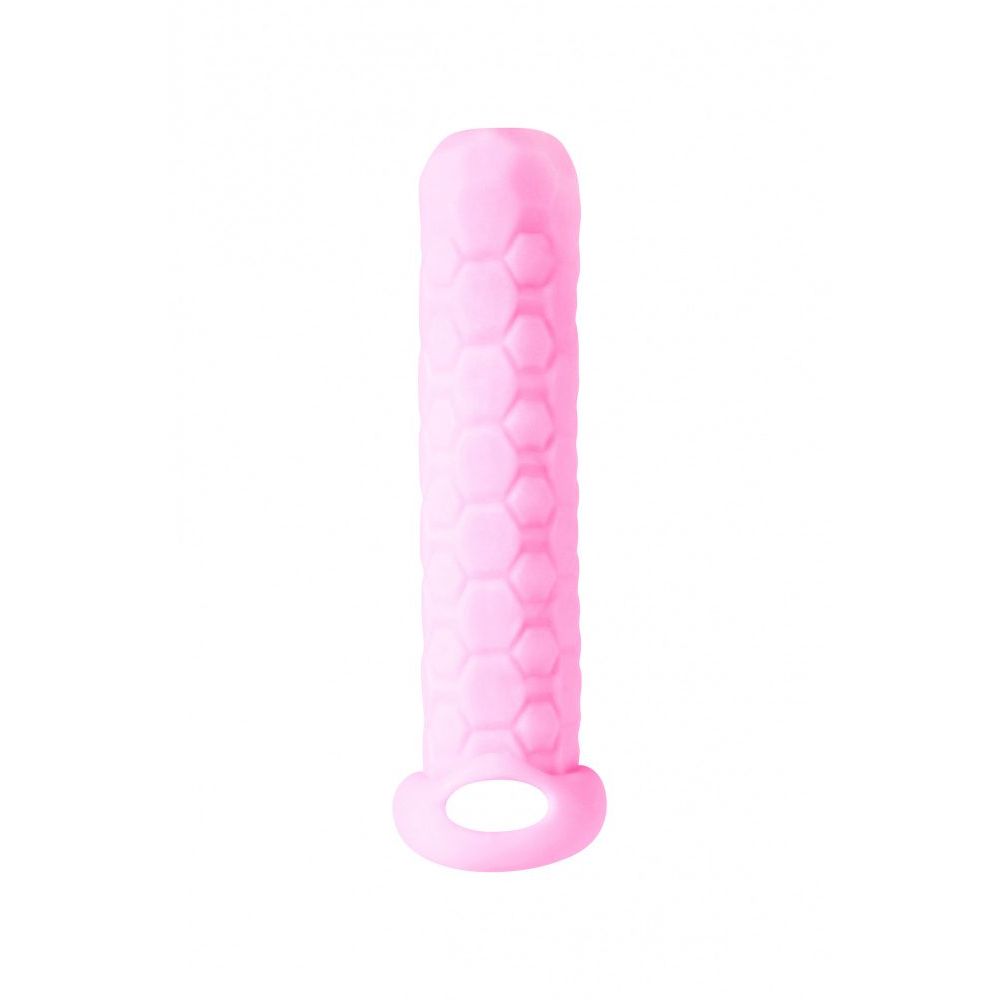 Penis sleeve - Homme long pink