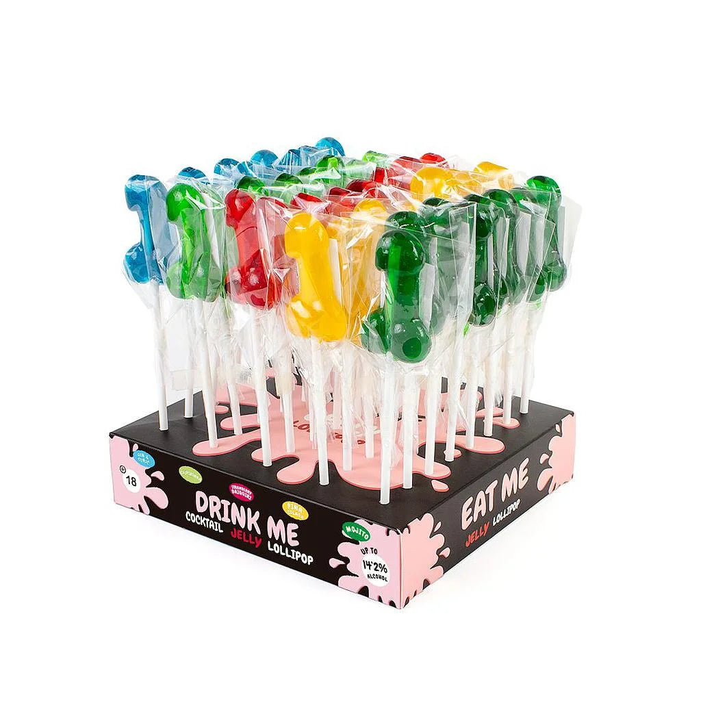 Piemel lolly's met alcohol